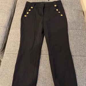 White House black market Jolie Midnight Black Trousers
